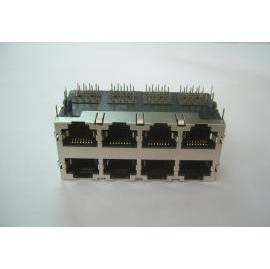 SIDE ENTRY Modular PCB JACK (SIDE ENTRY Modular PCB JACK)
