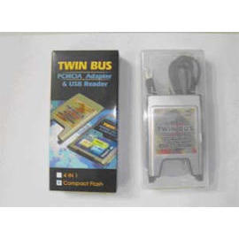 PCMCIA CARD READER/CF TWIN BUS (LECTEUR DE CARTE PCMCIA / CF TWIN BUS)