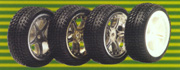 R/C Model Car Wheel for 1:10 Touring Car (R / C Modelle Car Wheel für 1:10 Tourenwagen)