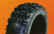 R/C Model Car Rubber Tire for 1:8 Buggy (R / C Car Model Gummi Reifen für 1:8 Buggy)