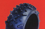 R/C Model Car Rubber Tire for 1:8 Buggy (R / C Car Model Gummi Reifen für 1:8 Buggy)