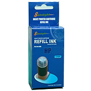 refill ink for hp cyan (пополнение чернил для HP Cyan)