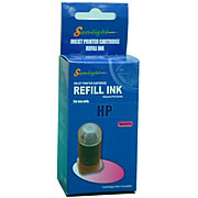 refill ink for hp magenta (пополнение чернил для HP Magenta)