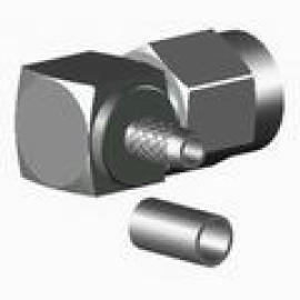 RF CONNECTOR (SMA RIGHT ANGLE PLUG CRIMP, RG316U)