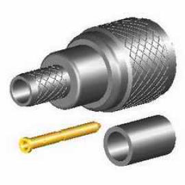 RF CONNECTOR (MU STRAIGHT PLUG CRIMIP,RG316/U) (RF CONNECTOR (MU STRAIGHT PLUG CRIMIP,RG316/U))