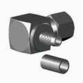 RF CONNECTOR (SMC RIGHT ANGLE JACK CRIMP, RG316U)