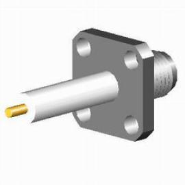 RF CONNECTOR (SMA STRAIGHT JACK 4 HOLES FLANGE MOUNT RECEPTACLE)