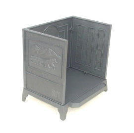 Cast Iron Wood Box