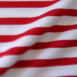 DYED YARN STRIPES FABRIC - POLYESTER / COTTON (FIL DE TISSU TEINT STRIPES - POLYESTER / COTON)