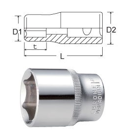 3/8``Dr. -Standard 6 Point Sockets (3 / 8``Доктор Стандартные 6-Point Sockets)