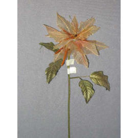 28``L POINSETTIA SPRAY (28``L Poinsettia SPRAY)