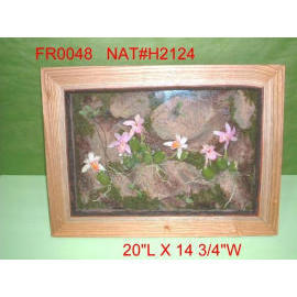 20``X14`` FLORAL SHADOW BOX (20``X14``FLORAL Shadow Box)