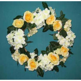 16`` DIA ROSE WREATH (16`` DIA ROSE WREATH)