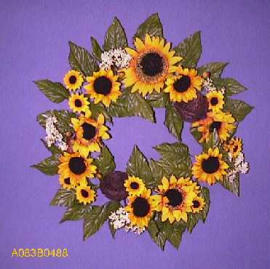 SUNFLOWER WREATH (SONNENBLUME WREATH)