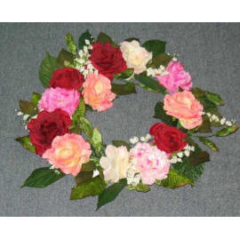 20`` MIXED ROSE & PEONY WREATH (20``MIXED ROSE & PEONY WREATH)