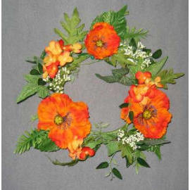 12``POPPY WREATH (12``POPPY WREATH)