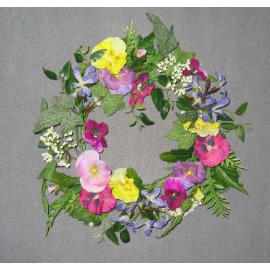 12`` PANSY WREATH