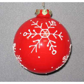 100MM GLASS BALL ORNAMENT (100MM VERRE Boule)