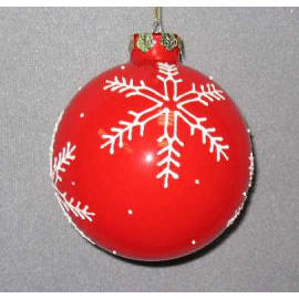 100MM GLASS BALL ORNAMENT (100MM GLASS BALL ORNAMENT)