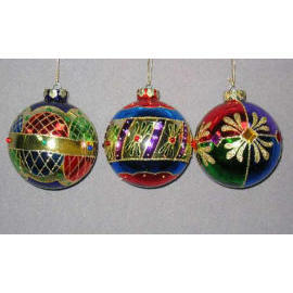 100MM GLASS BALL ORNAMENT