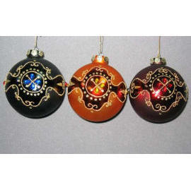 100MM GLASS BALL ORNAMENT (100MM VERRE Boule)