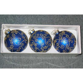 100MM GLASS BALL ORNAMENT (100MM GLASS BALL ORNAMENT)