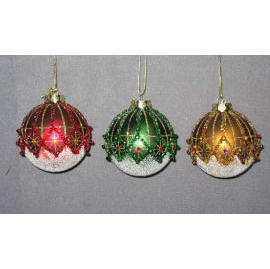 80MM GLASS BALL ORNAMENT (80MM Glaskugel ORNAMENT)