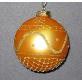 100MM GLASS BALL ORNAMENT