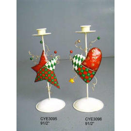 9.5``H METAL CANDLE HOLDER (9.5``H METAL CANDLE HOLDER)