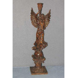 18``H POLYRESIN ANGEL CANDLE HOLDER (18``H POLYRESIN ANGEL CANDLE HOLDER)