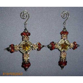 5`` ACRYLIC CROSS ORNAMENT (5`` ACRYLIC CROSS ORNAMENT)