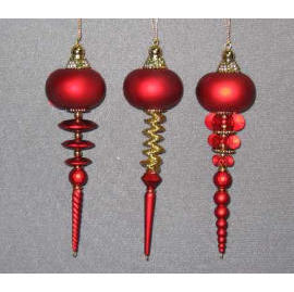 6.5`` ACRYLIC ICICLE ORNAMENT (6.5`` ACRYLIC ICICLE ORNAMENT)