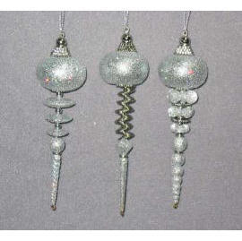 6.5`` ACRYLIC ICICLE ORNAMENT (6.5`` ACRYLIC ICICLE ORNAMENT)