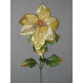 23``L POINSETTIA SPRAY