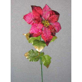 23``L POINSETTIA SPRAY