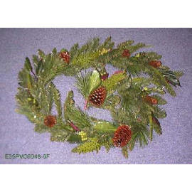 6 `GARLAND W / CONE (6 `GARLAND W / CONE)