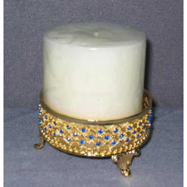 3.75``H METAL CANDLE HOLDER (3.75``H METAL PORTE BOUGIE)