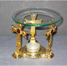 4``H METAL POTPOURRI STAND (4``H METAL POTPOURRI STAND)