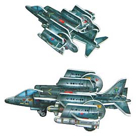3D FIGHTER PUZZLE (3D-Puzzle FIGHTER)