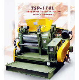 Twin Taper Screw Extrusion Sheet preforming Machine (Twin конические винтовые экструзии листов брикетирования машины)