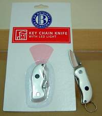 HAND TOOL-KEY CHAIN KNIFE WITH LED LIGHT (РУЧНОЙ ИНСТРУМЕНТ-брелок нож с LED LIGHT)