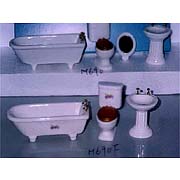 Doll House Bathroom Set (Doll House Badezimmer Set)