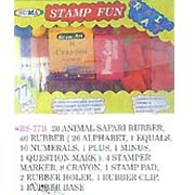 Art & Craft: 77 pcs of stamp fun set (Art & Craft: 77 Stück der Stempel Spaß Set)