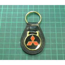 Leather Keychain (Porte-cl  en cuir)