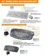 RF wireless keyboard/set