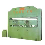 Flat vulcanizing machine & flap valcanizer