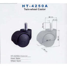 Twin-Wheel Castor (Twin-Wheel Castor)