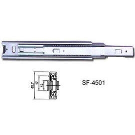 Ball bearing drawer slide