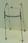 Folding Walkers Single H-Crossbar (1 button) (Складные ходунки одной водородной ригель (1 кнопка))