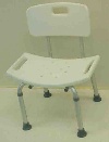 Wide Back-rest bath bench (Wide Back-sièges de bain reste)